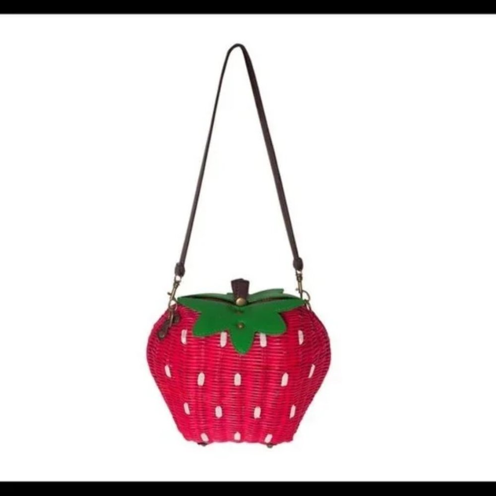 Fun Straw Crossbody Bag